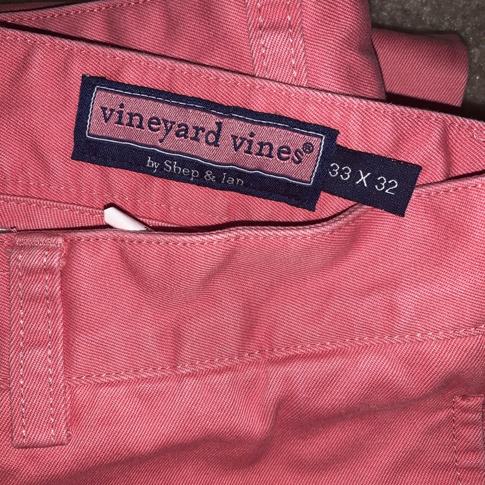 Vineyard Vines Size 33x32 Salmon Colored Pants